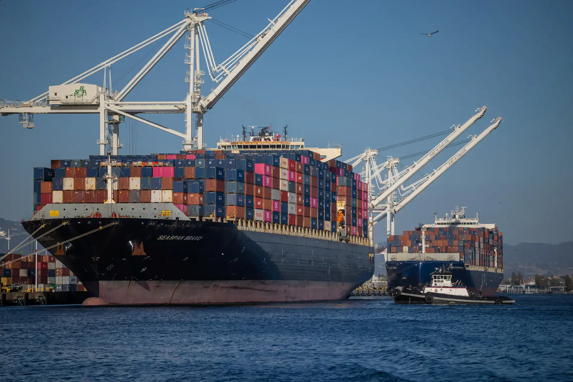 How a US blockade on Iran has sanctioned ships turning around