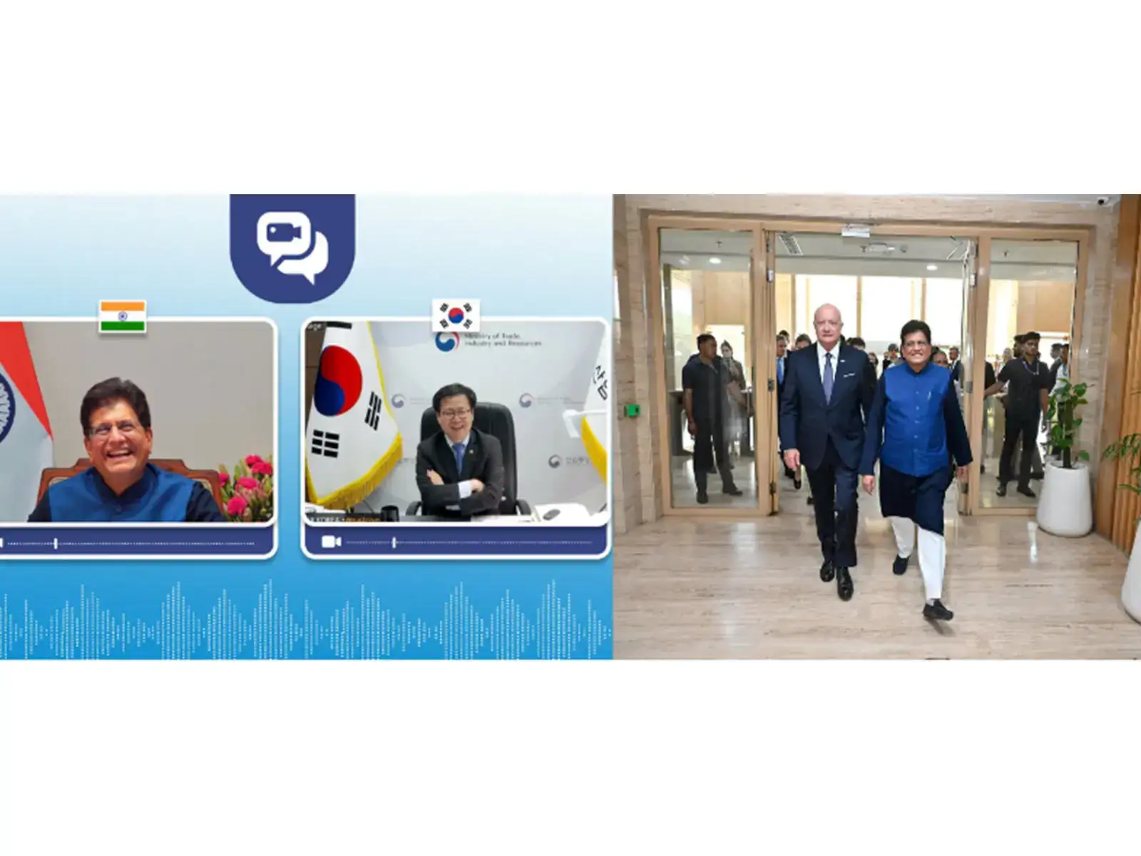 Piyush Goyal engages with South Korean, Austrian leadership to deepen economic ties