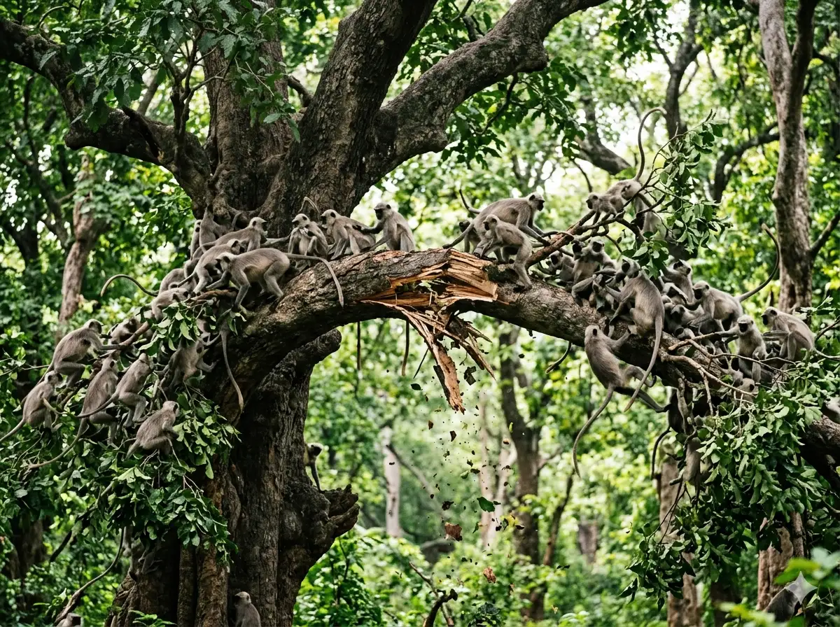 African proverb of the day: 'All monkeys cannot hang from the...' Lessons on human nature, success, sustainable future and why excessive utilization of resources can lead to destruction