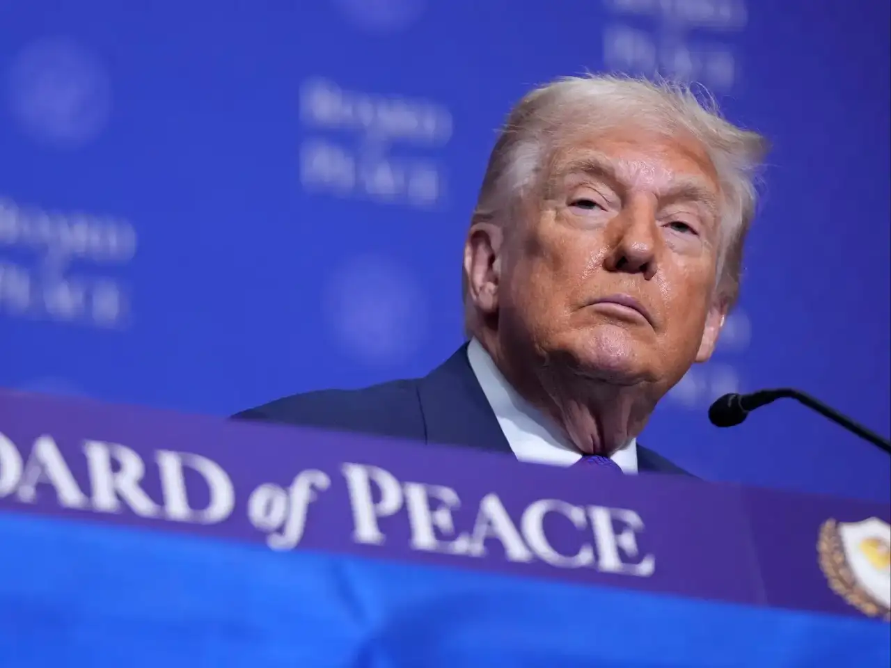 US President Donald Trump shares a post claiming him to be 'The Peace President'