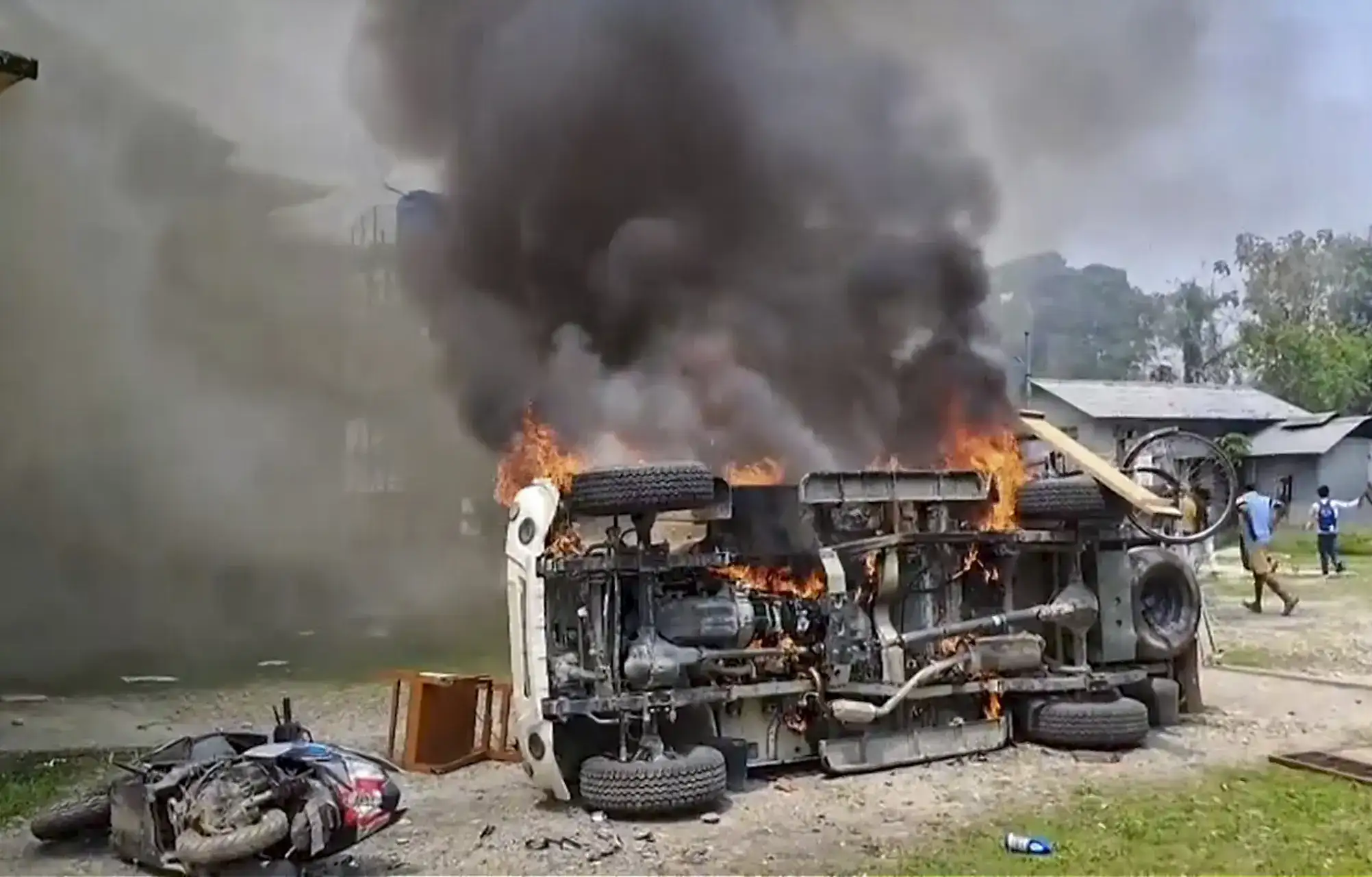 Assam: Tensions rise after violence erupts during eviction drive in Chirang’s Runikhata Forest Range