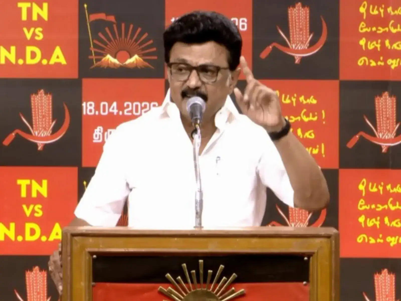 Votes for NDA will derail Tamil Nadu's progress: CM Stalin