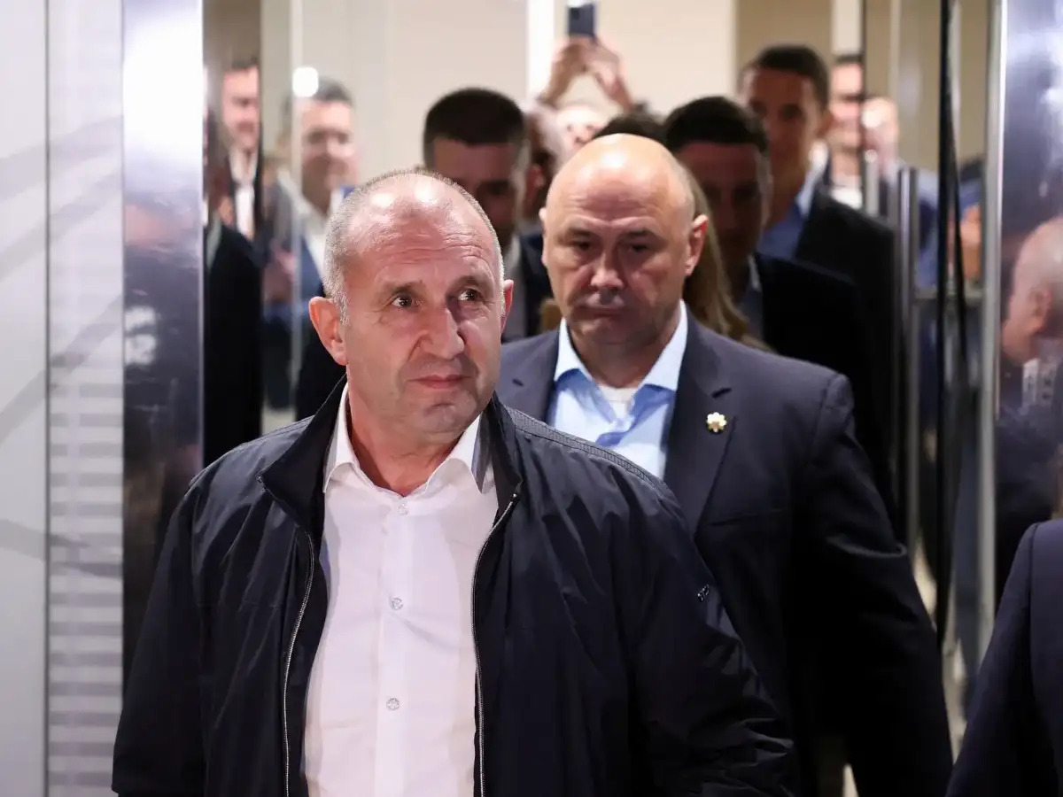 Bulgaria's pro-Russian former president Rumen Radev set for landslide election win, exit polls show