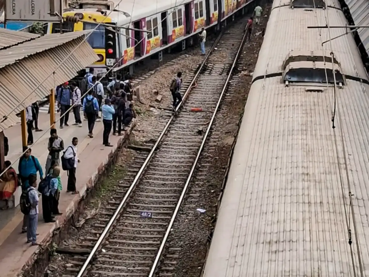 Empty local train coach derails near Mumbai, causes rush hour delays