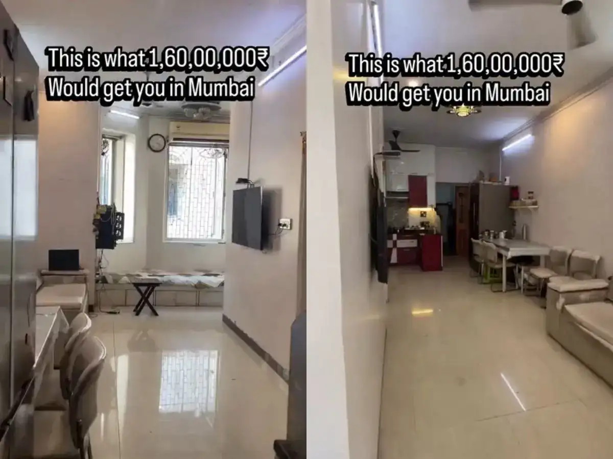 Rs 1.6 crore for 1BHK! Viral property video tour shows Mumbai’s harsh housing reality