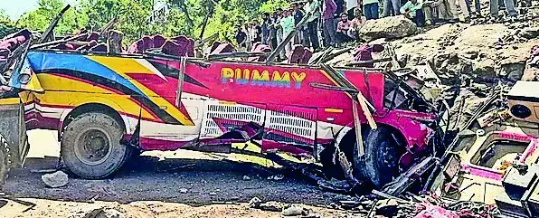 21 dead as bus falls into gorge in Jammu and Kashmir’s Udhampur