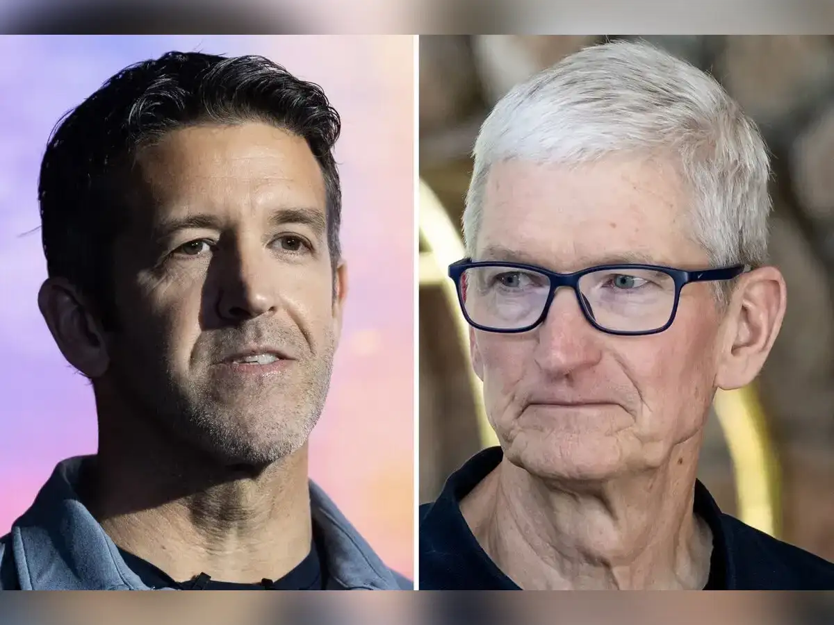 Apple stock slips as Tim Cook steps down after 15 years, John Ternus takes charge as new CEO