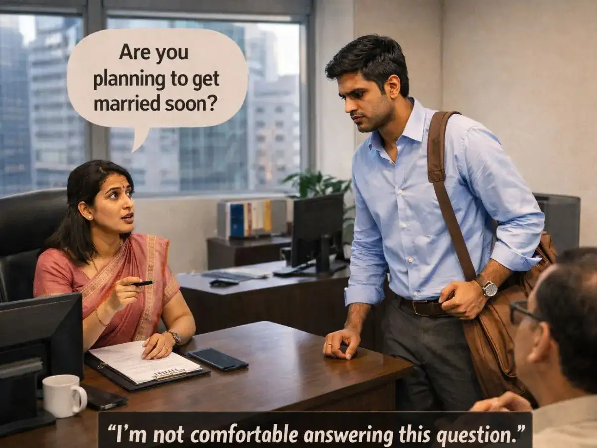 'We’re almost done, but are you planning to get married?' Candidate walks out of job interview after HR asks about 'family planning situation'