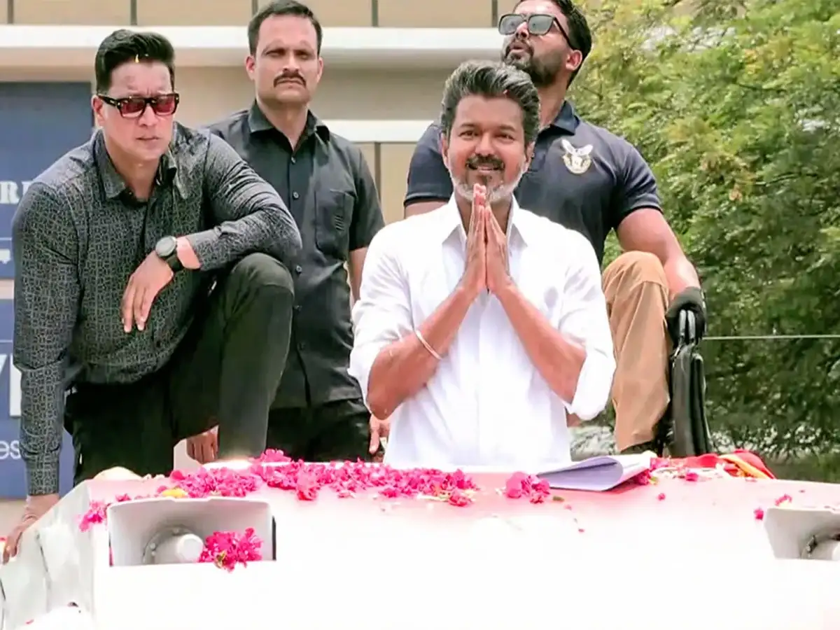 'Will not bow to pressure': Vijay urges support for TVK on last day of Tamil Nadu poll campaigning