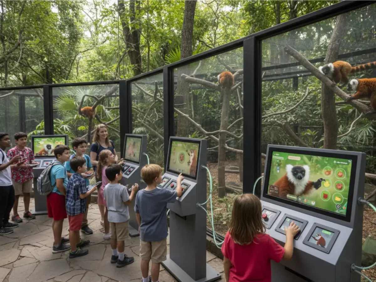 What Happens When Lemurs Use Technology