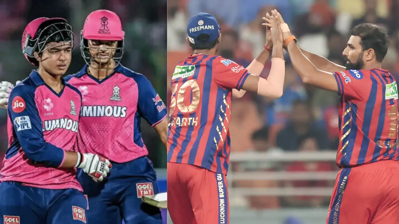 Lucknow Super Giants vs Rajasthan Royals Live Score Updates, IPL 2026:  Head-to-Head