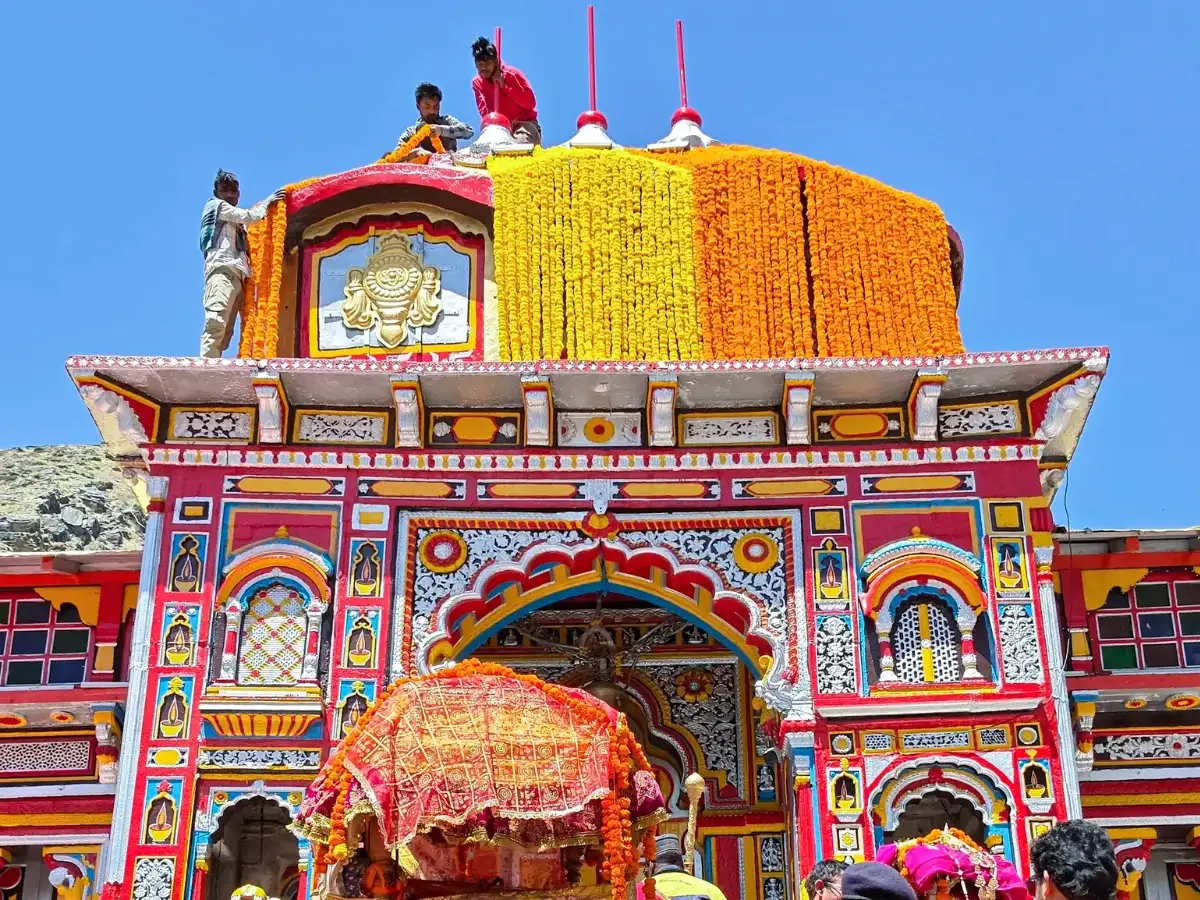 Badrinath temple portals reopen for devotees
