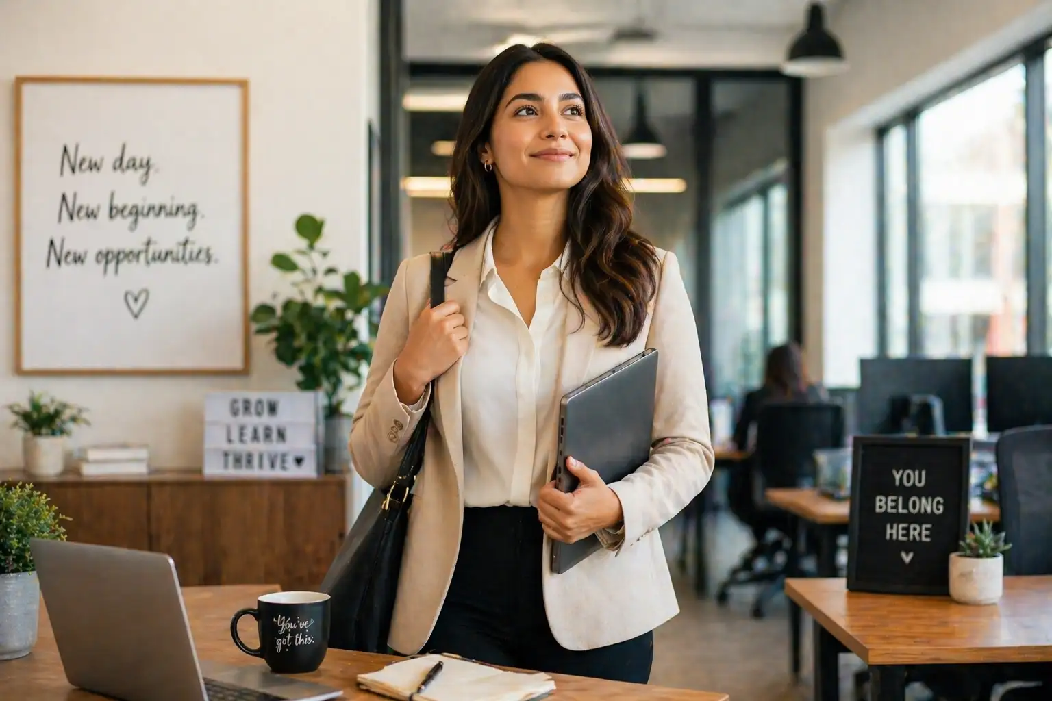 10 Affirmations to give you the confidence boost you didn’t know you needed on your first day at work