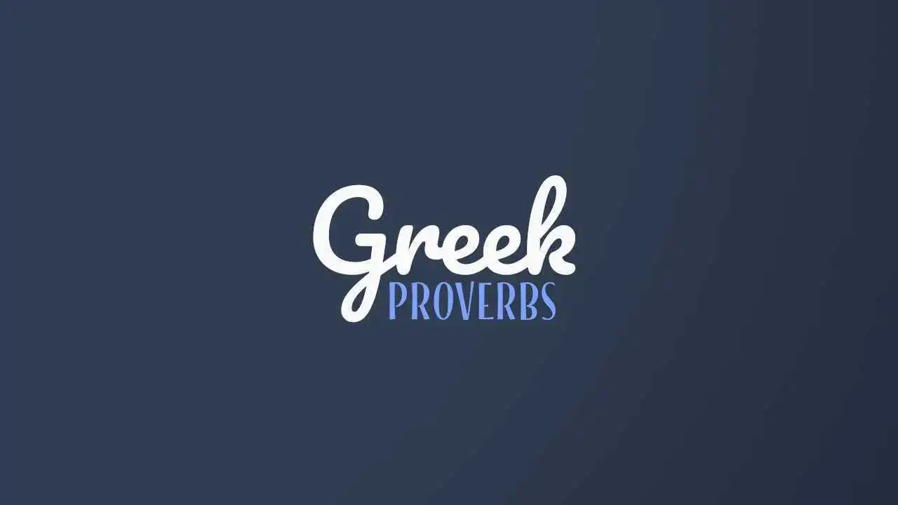 Greek proverb of the day: Before you score, you first must have a goal — Old classic wisdom on how having clear goals drives real success in life