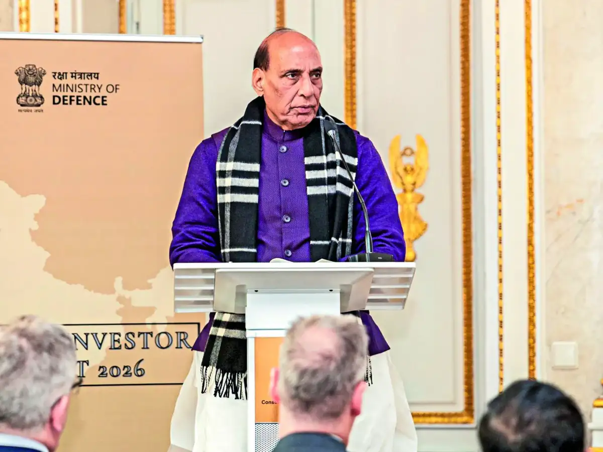 Tieup with India can help diversify risks: Rajnath Singh in Germany
