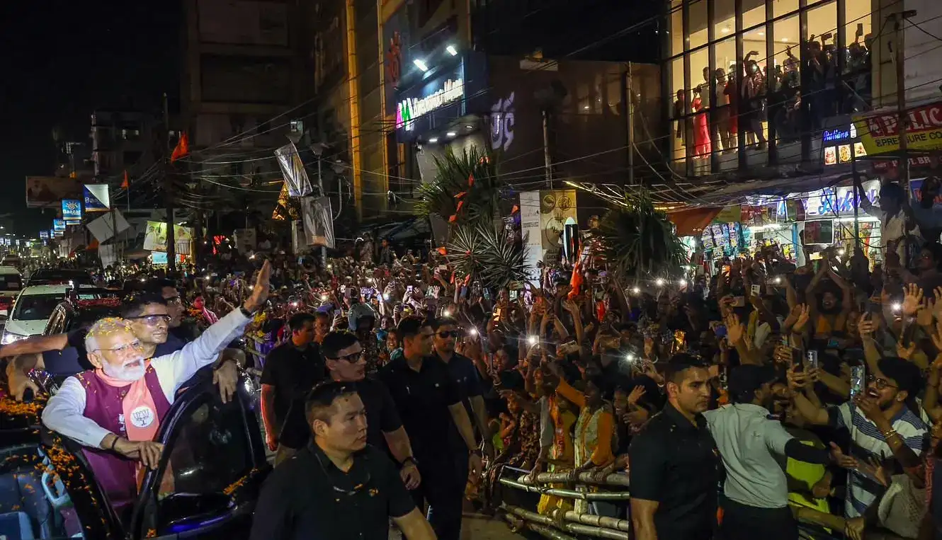 PM Modi hails 'bumper' voting, calls West Bengal polls largely peaceful