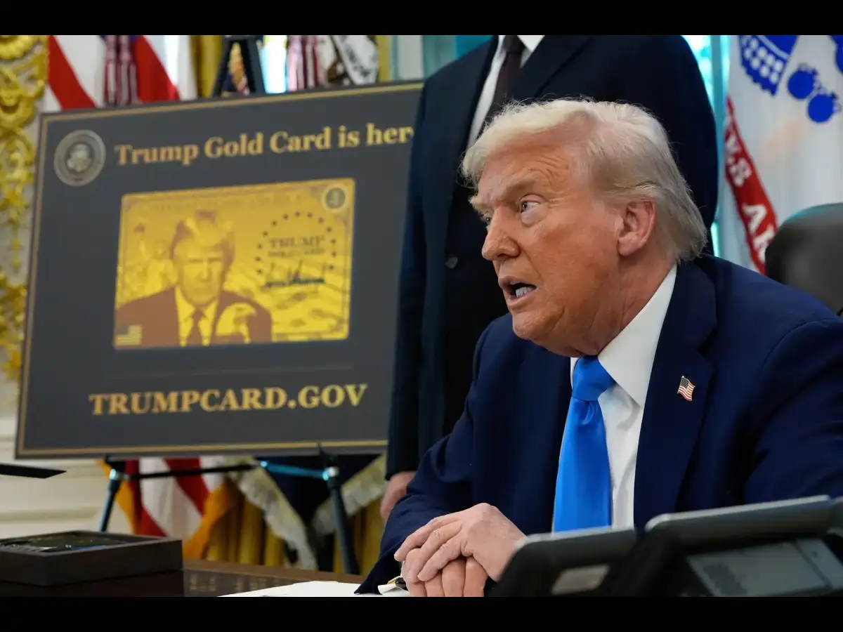 Trump's 'gold card' visa starting at $1 million granted to just 1 person so far, White House says
