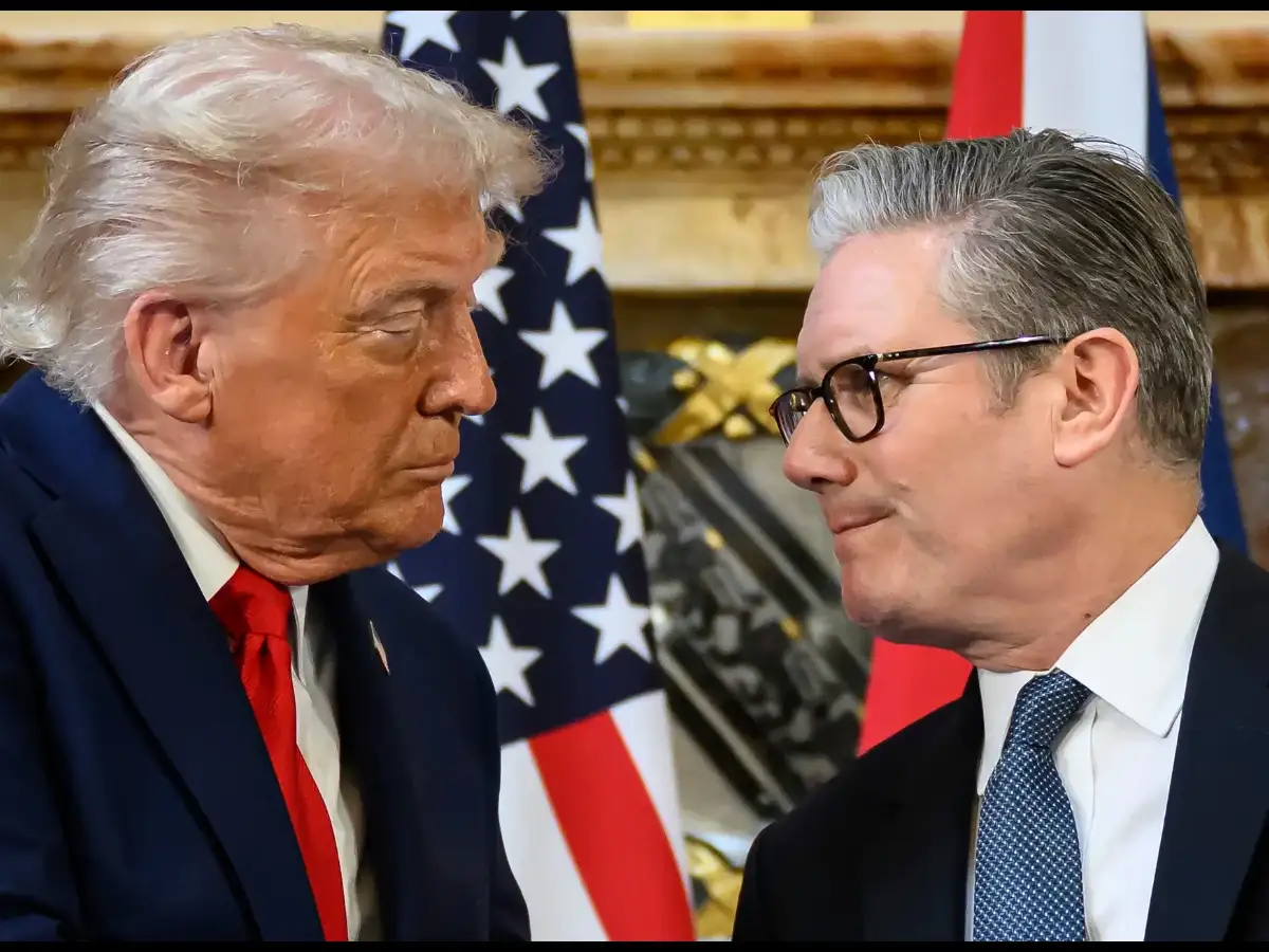 Trump threatens Starmer with 'big tariff' over tech tax, Telegraph reports