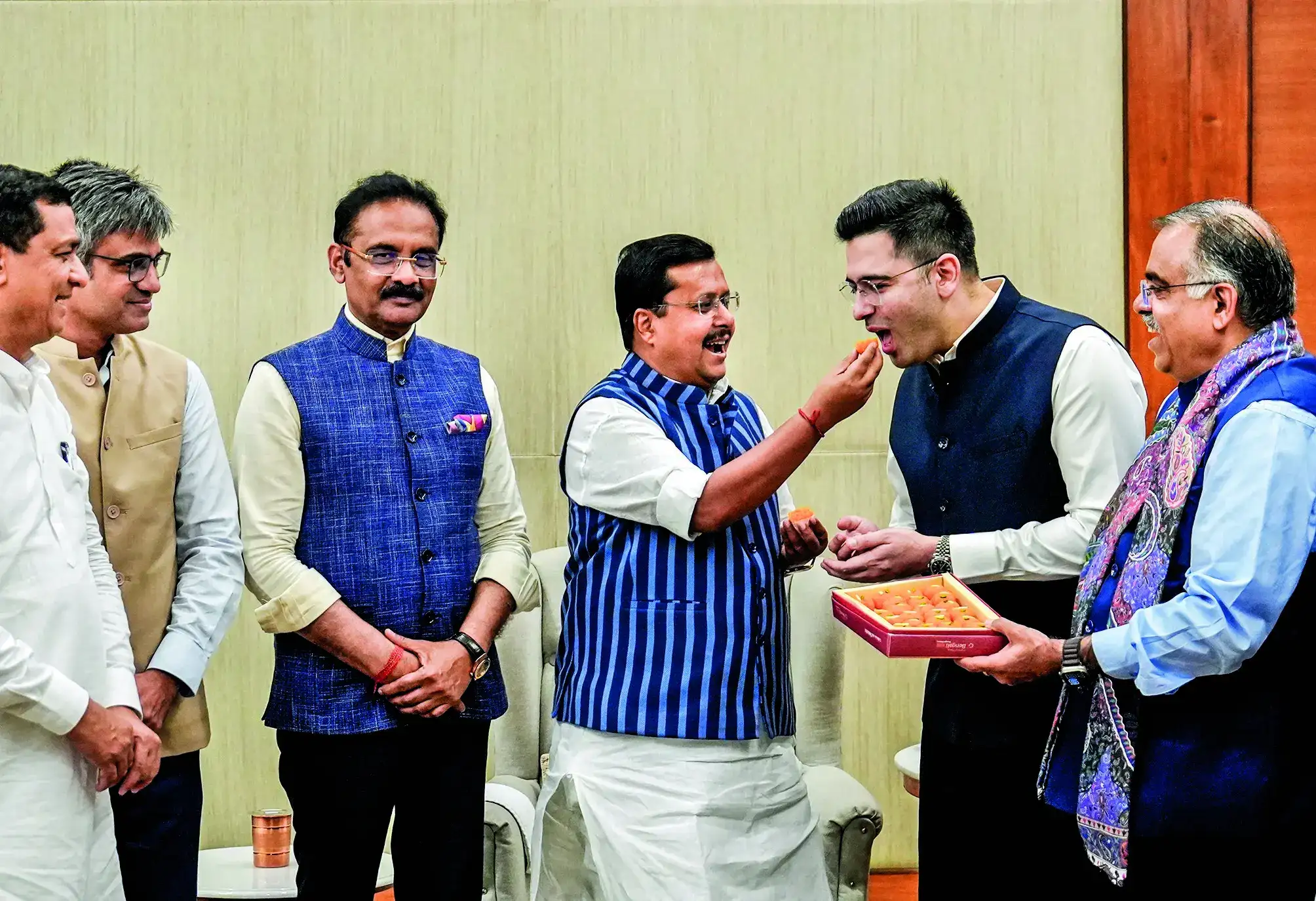 7 out of 10 AAP MPs cross over to BJP; Raghav Chadha, Swati Maliwal, Mittal among them