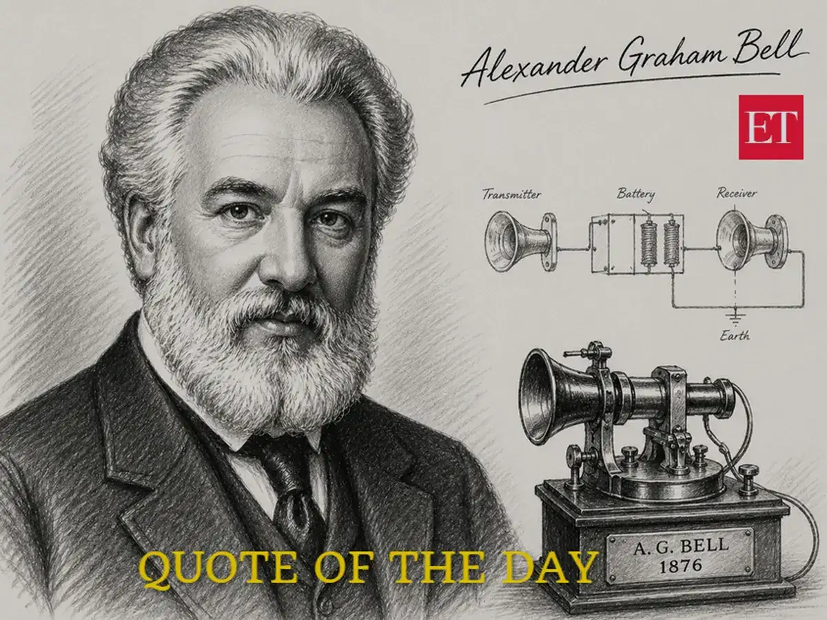 Quote of the day by Graham Bell: 'Before anything else, ...is the key to success' - The genius who made long-distance conversation possible