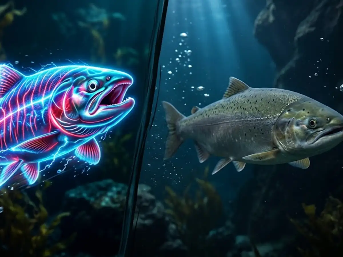 Scientists have discovered that cocaine-powered super salmon live longer and swim faster than normal salmon