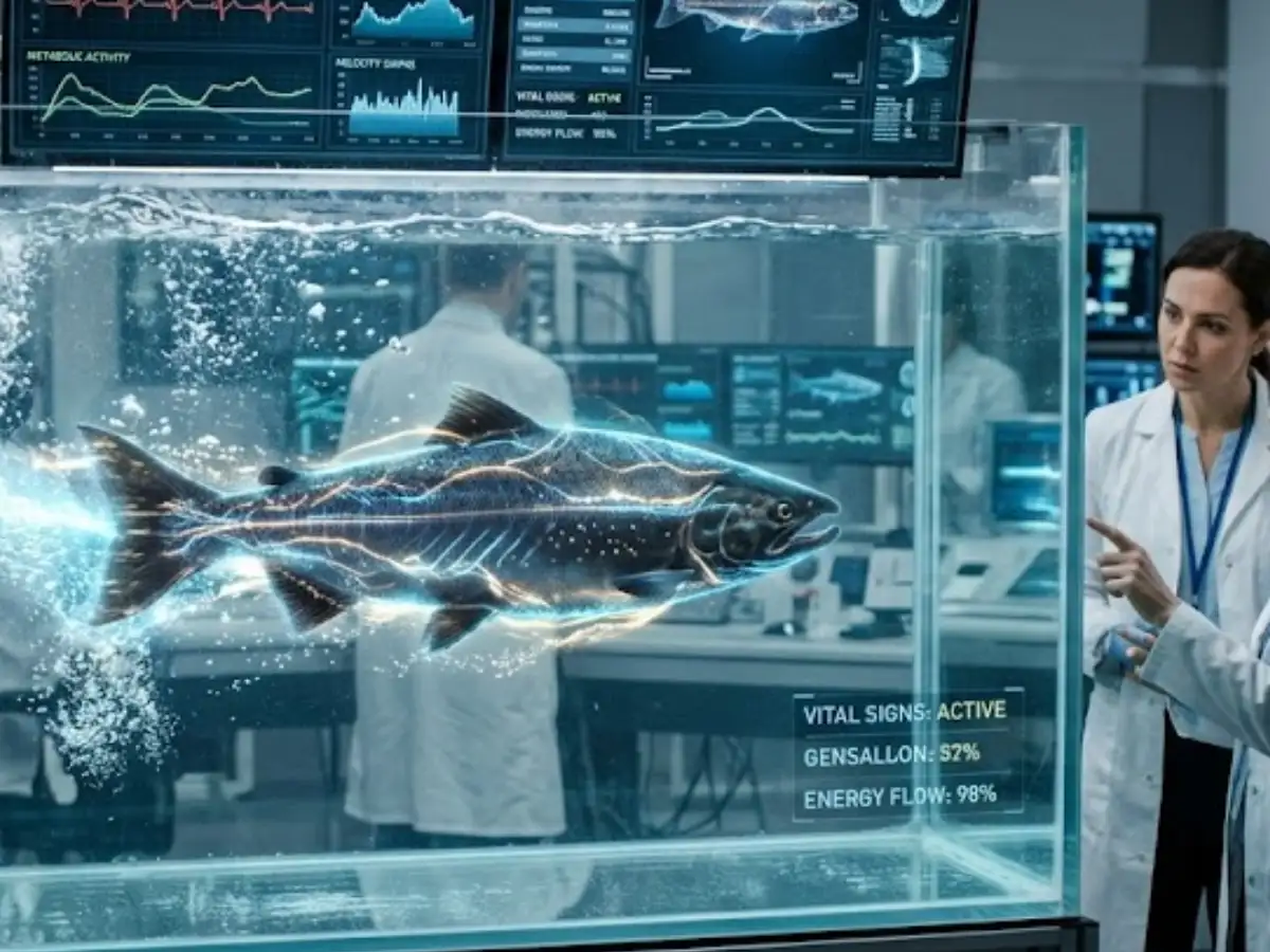 Scientists have discovered that cocaine-powered super salmon live ...