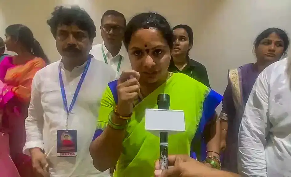 Kavitha launches 'TRS', flags Opposition 'vacuum' in Telangana