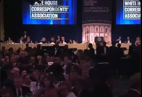 Donald Trump evacuated after shots fired at White House dinner event; watch video