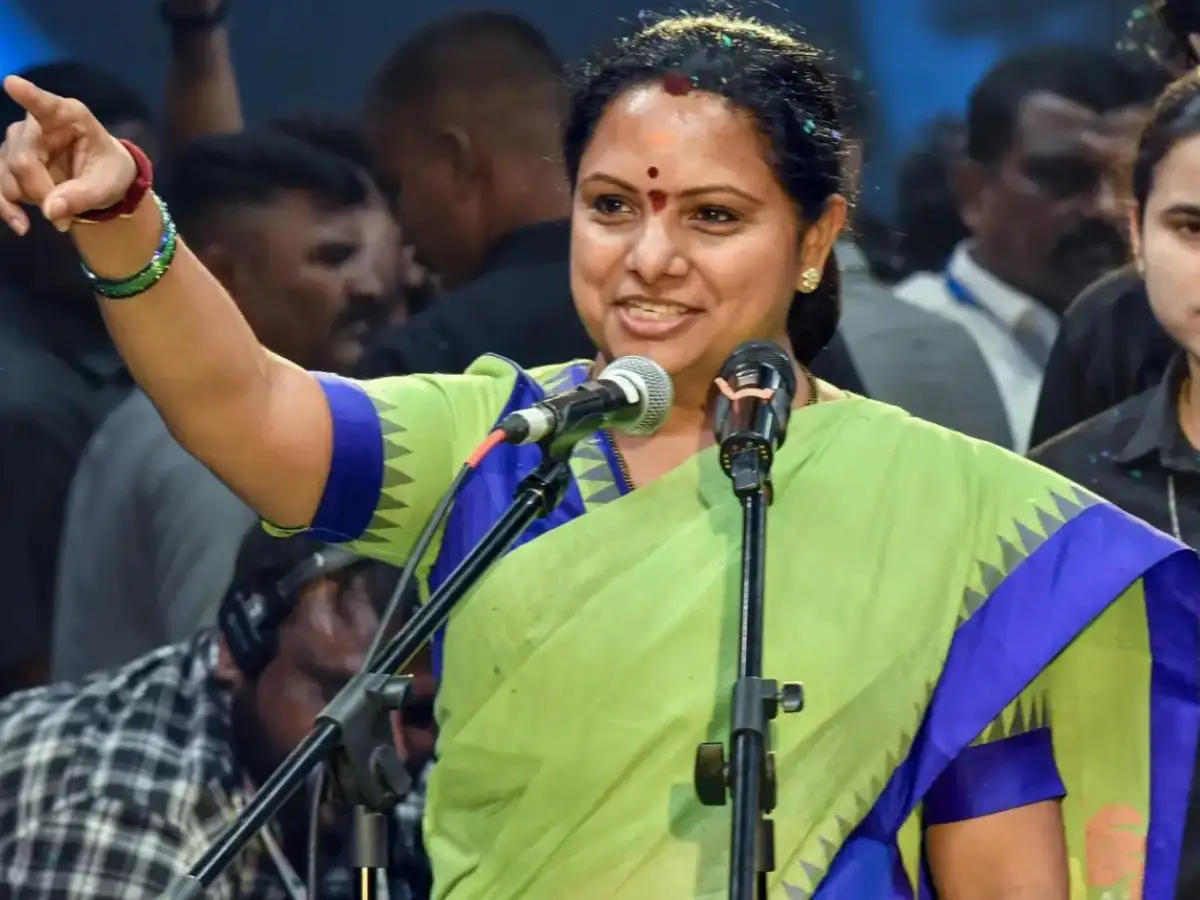 Kavitha comes with her own TRS; will it damage father BRS' prospects
