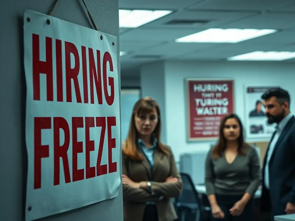 Why Employers Freeze Hiring Before Major Workplace Changes