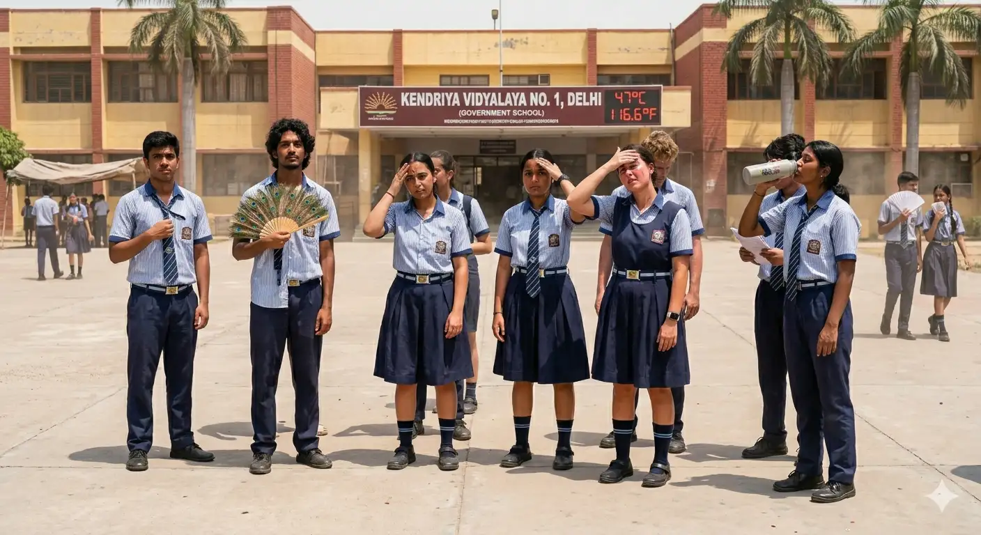 School summer vacation in these states preponed as temperatures soar above 44 degrees. Check full list here