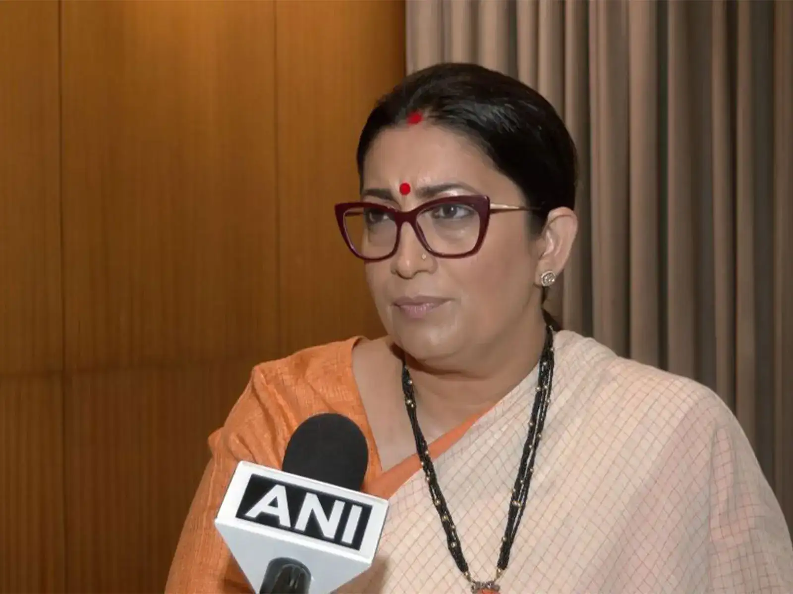 BJP's Smriti Irani attacks TMC, calls corruption and law-and-order issues 'Trinamool culture'