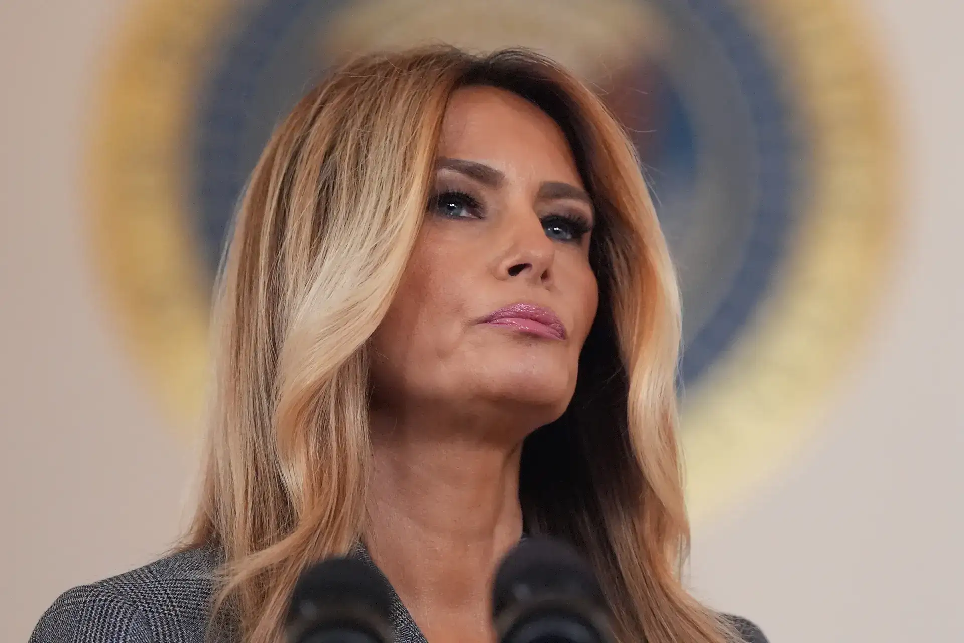 Melania Trump slams Kimmel joke likening her to an 'expectant widow'