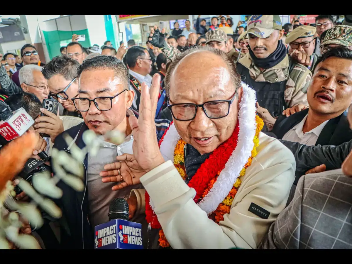 Manipur CM Y Khemchand Singh meets MLAs amid push for peace after violence