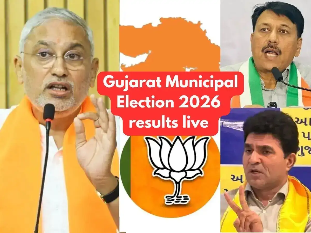 Gujarat Municipal Election 2026 Results Live: Check who is winning from where and all the latest update here