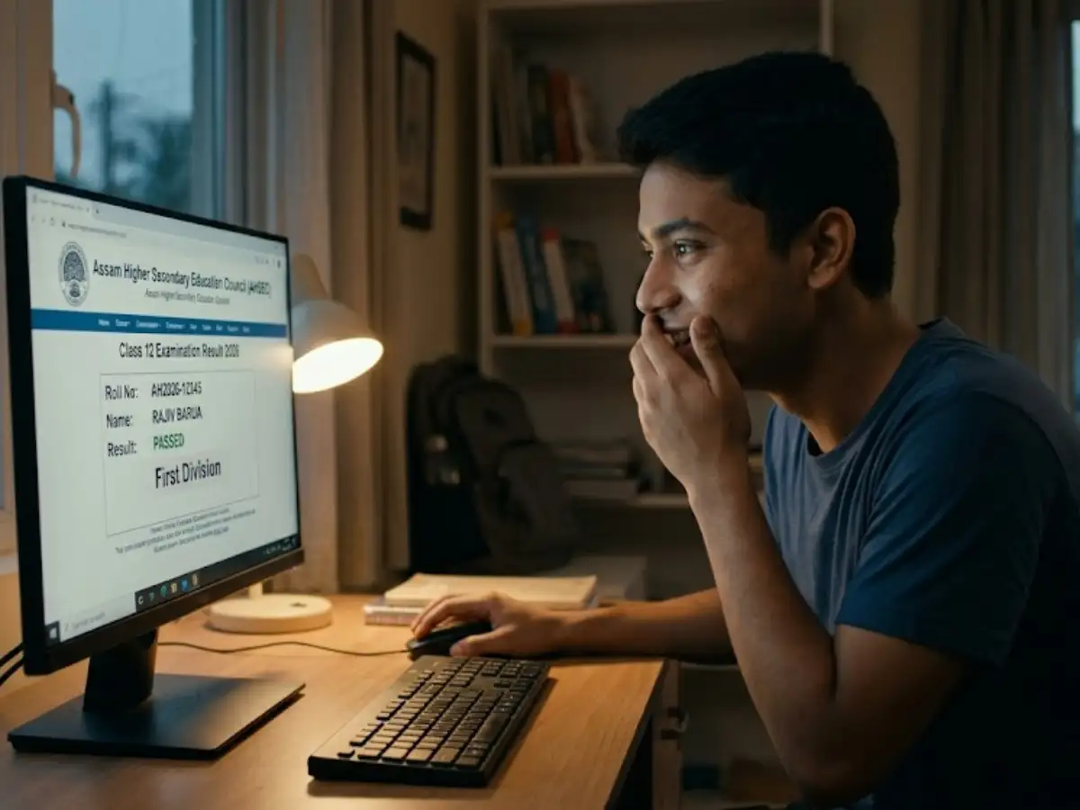 Assam HS result 2026 Toppers List: Check names, districts, scorecard and steps to download your marksheet