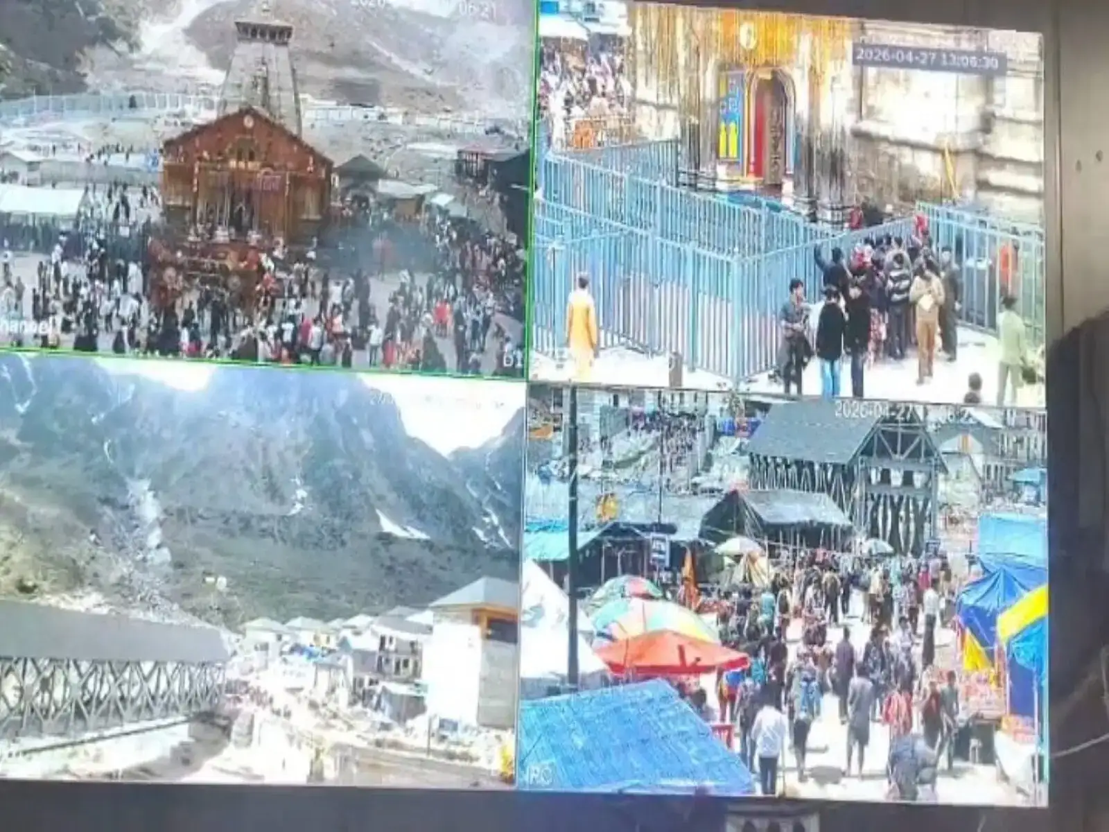 Kedarnath Yatra: Rudraprayag admin deploys more than 90 Cameras, 24/7 control rooms for pilgrim safety