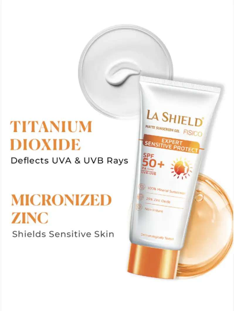 Image for LaShieldFISICOMatteSunscreenGel-SPF50%2B%26PA%2B%2B%2B