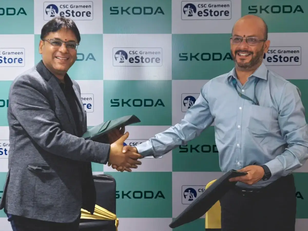 Skoda Auto India links up with CSC Grameen eStore for bookings