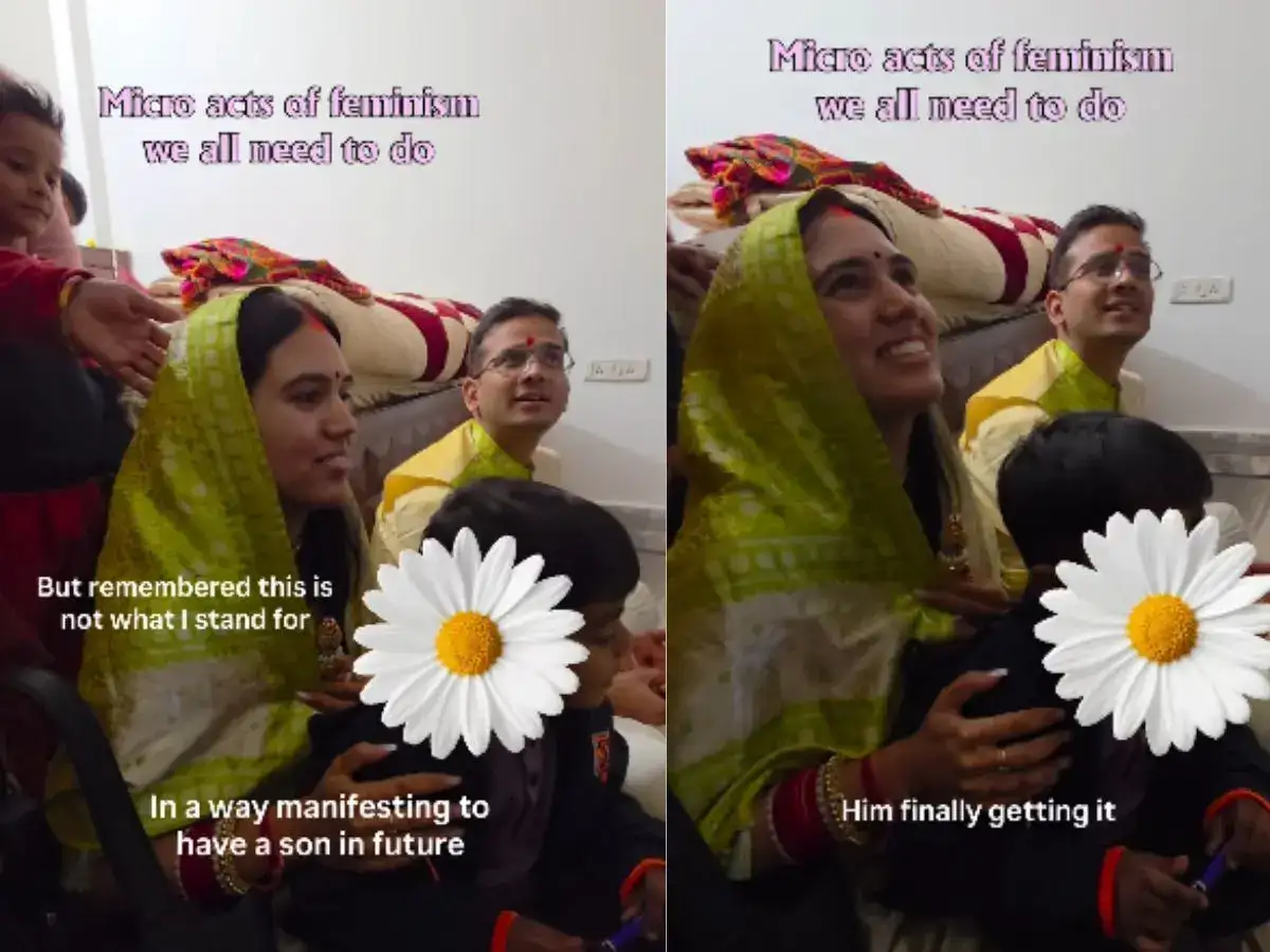 Newlywed bride asked to say ‘beta’ for a future child; her one-word reply is now going viral. Watch