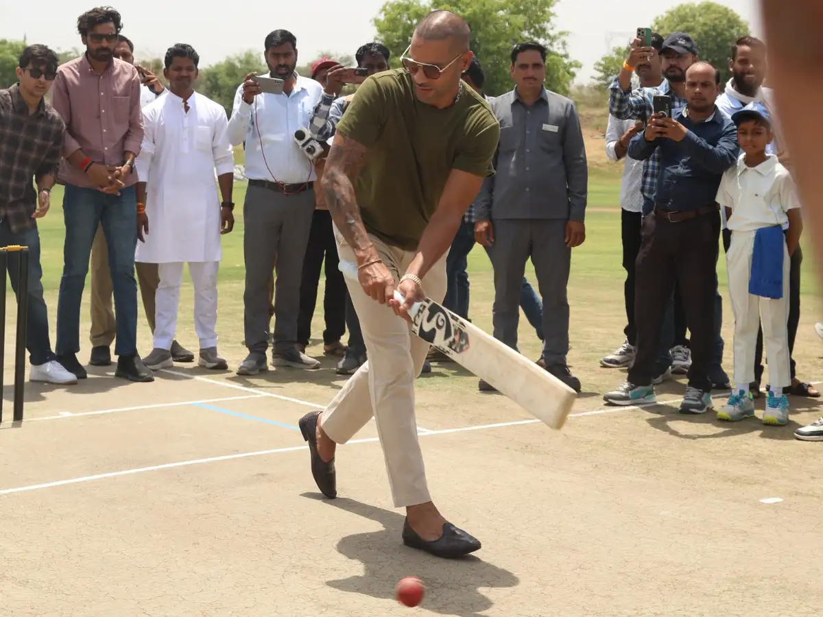 Shikhar Dhawan launches first high performance centre under Da One Sports in Gwalior