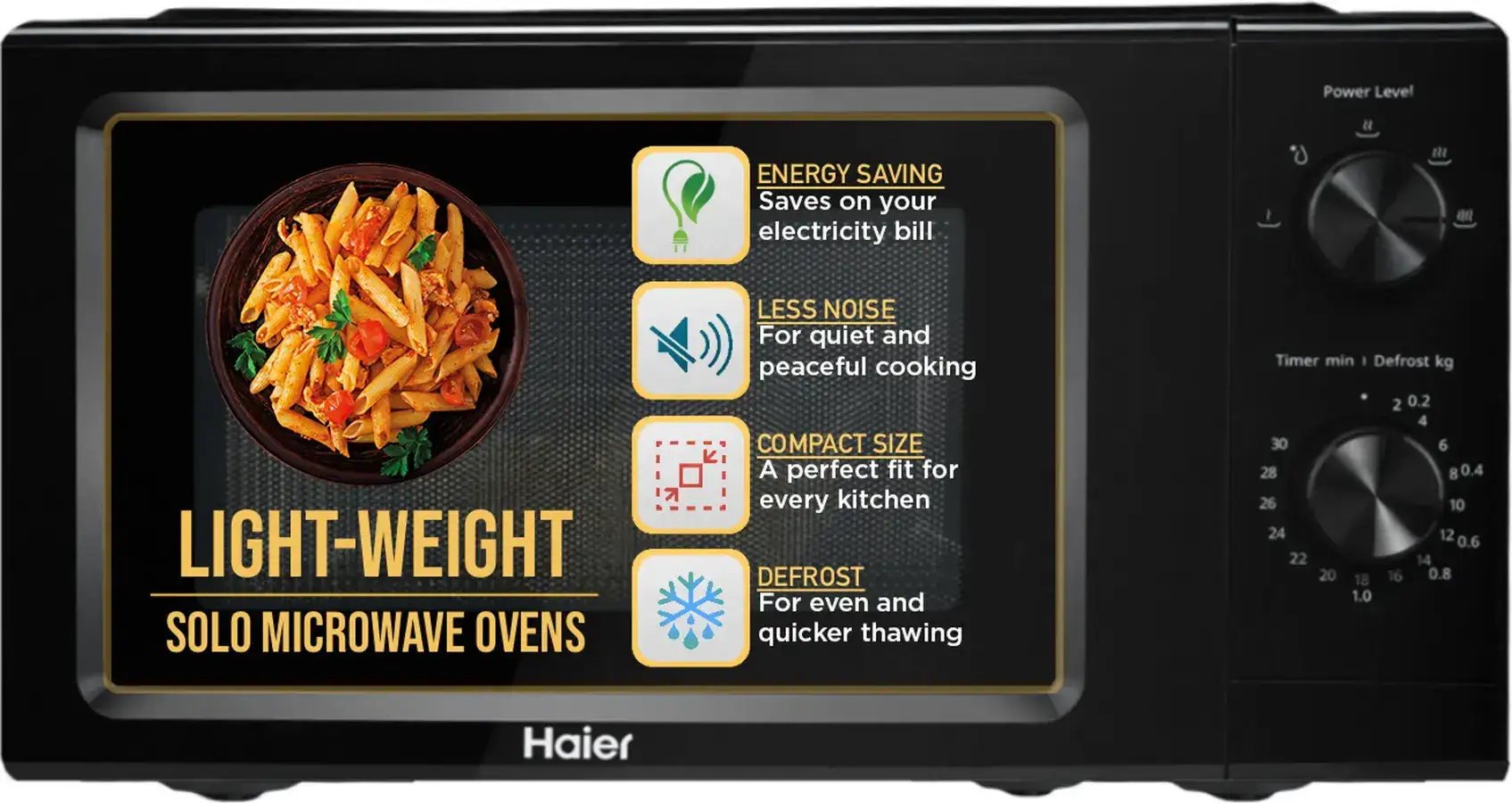 Image for Haier19LSoloMicrowaveOven