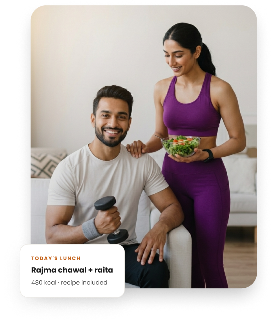 Dietician on video consultation