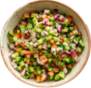 Fresh chopped salad bowl