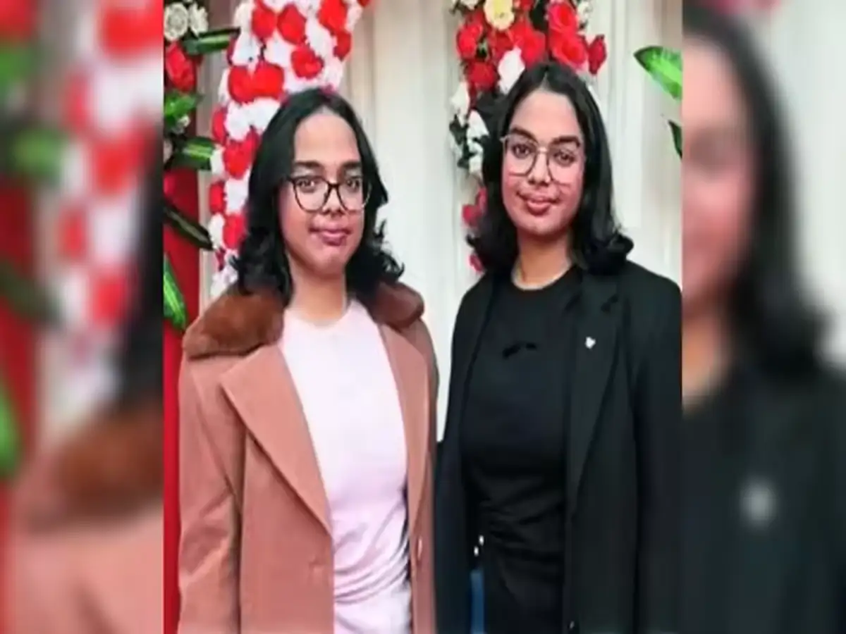 Identical Jharkhand twins Srishti, Drishti bag 97.6% each in ICSE; even match 97 in English, Hindi