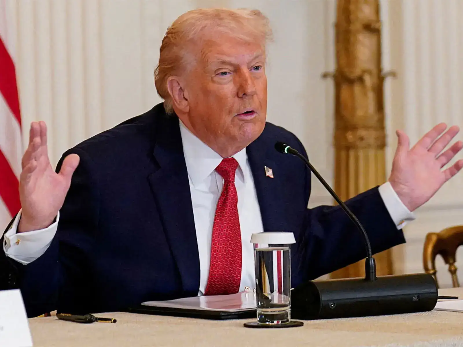 Trump says US Navy acting 'like pirates' to carry out naval blockade of Iranian ports