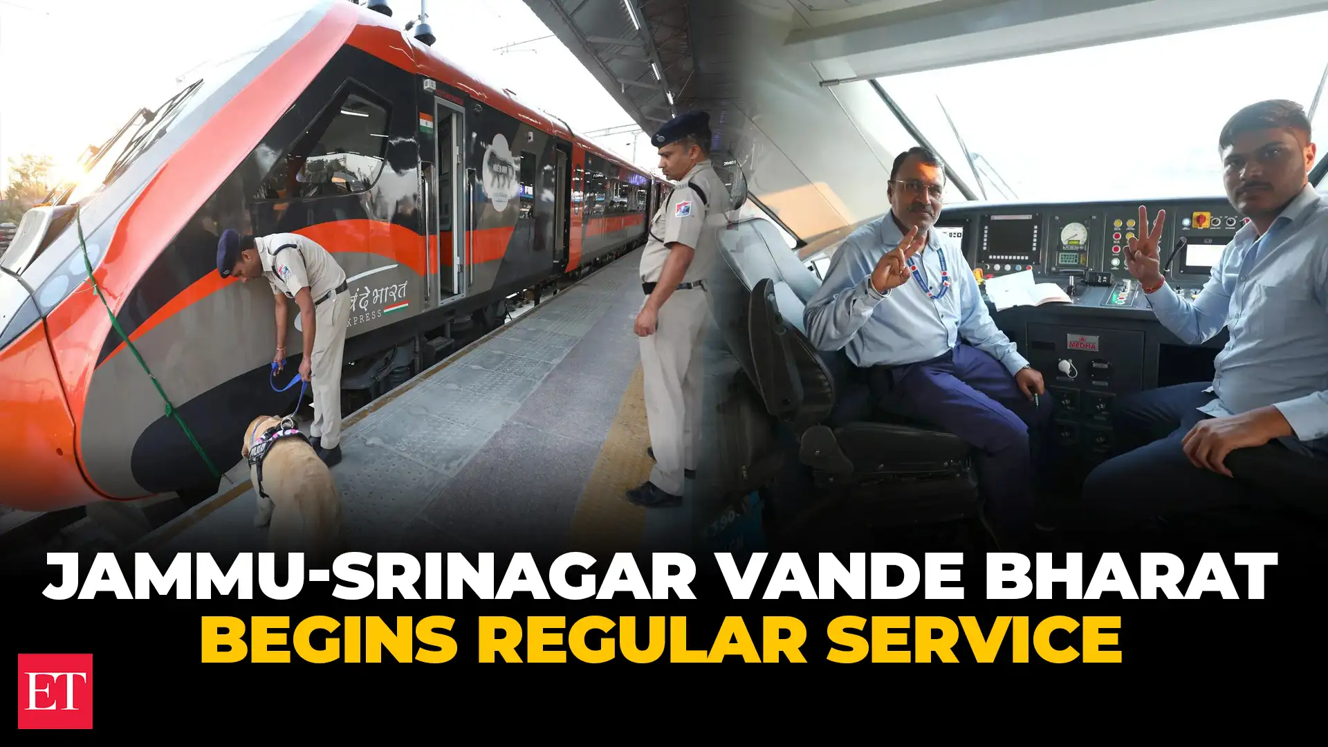 Jammu-Srinagar Vande Bharat Express begins regular service, passengers share their experience