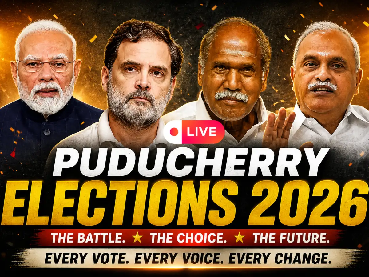Puducherry Election Results 2026 Live Updates: Will CM N Rangaswamy secure another term with AINRC win? Today’s verdict will decide