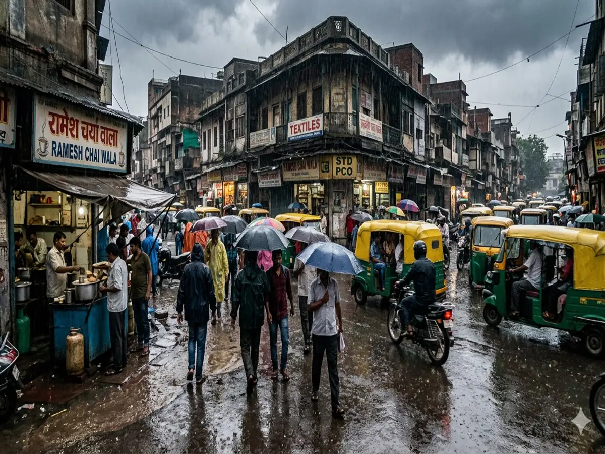 Delhi, Noida, Gurugram, Ghaziabad weather today: Rain lashes capital; yellow alert issued for today. Check IMD's weekly forecast