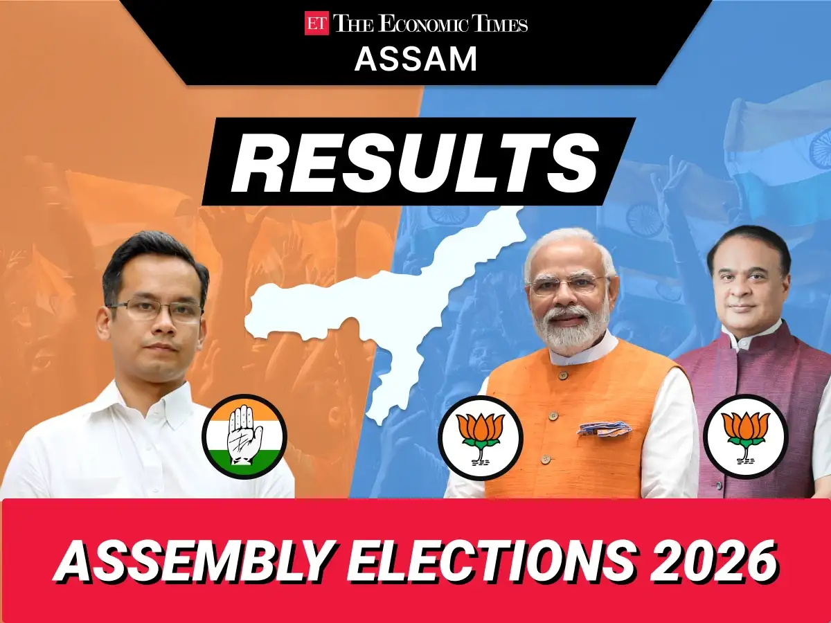 Assam Elections 2026 Result News Live: BJP leads in 66 seats, Congress at 18; early trends from 105 constituencies show